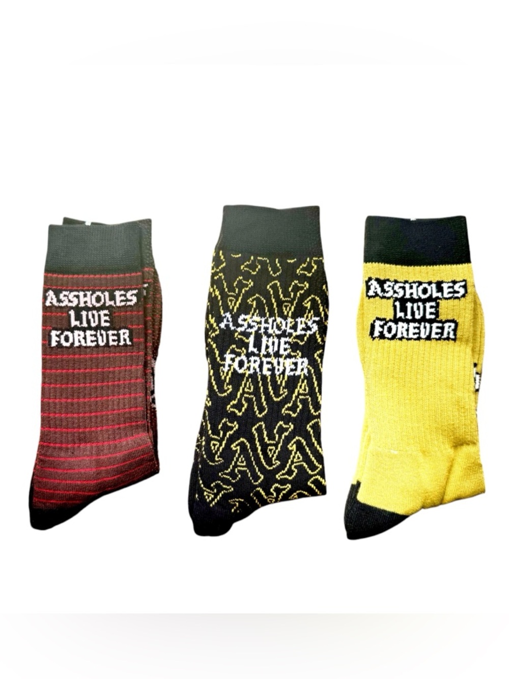 •ALF• Pick Your Pair & Wear Streetwear Graphic Crew ALF Unisex Skater Socks